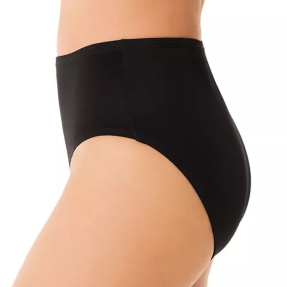 🌻NEW w/tags Miraclesuit Basic Swim Bottoms in Black | Size 14 - Picture 3 of 8